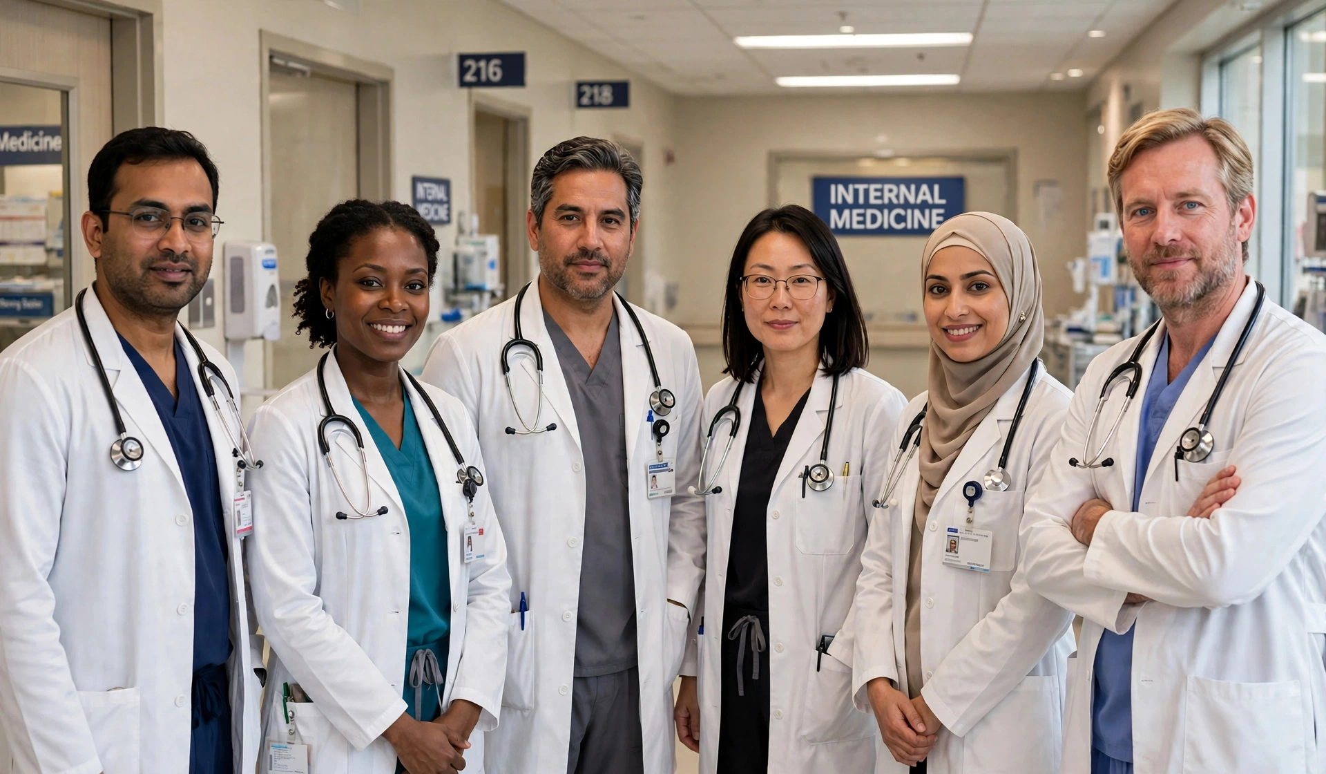 JAMA study shows 47.2 percent of US internal medicine physicians are foreign born serving vulnerable underserved populations nationally consistently significantly effectively.
