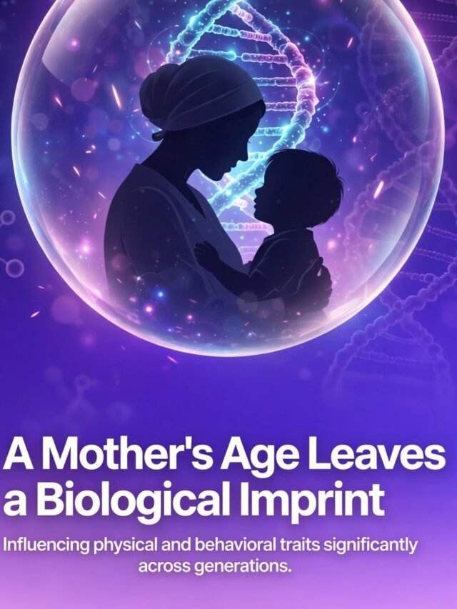 Mother’s Age Leaves Biological Imprint on her Offspring