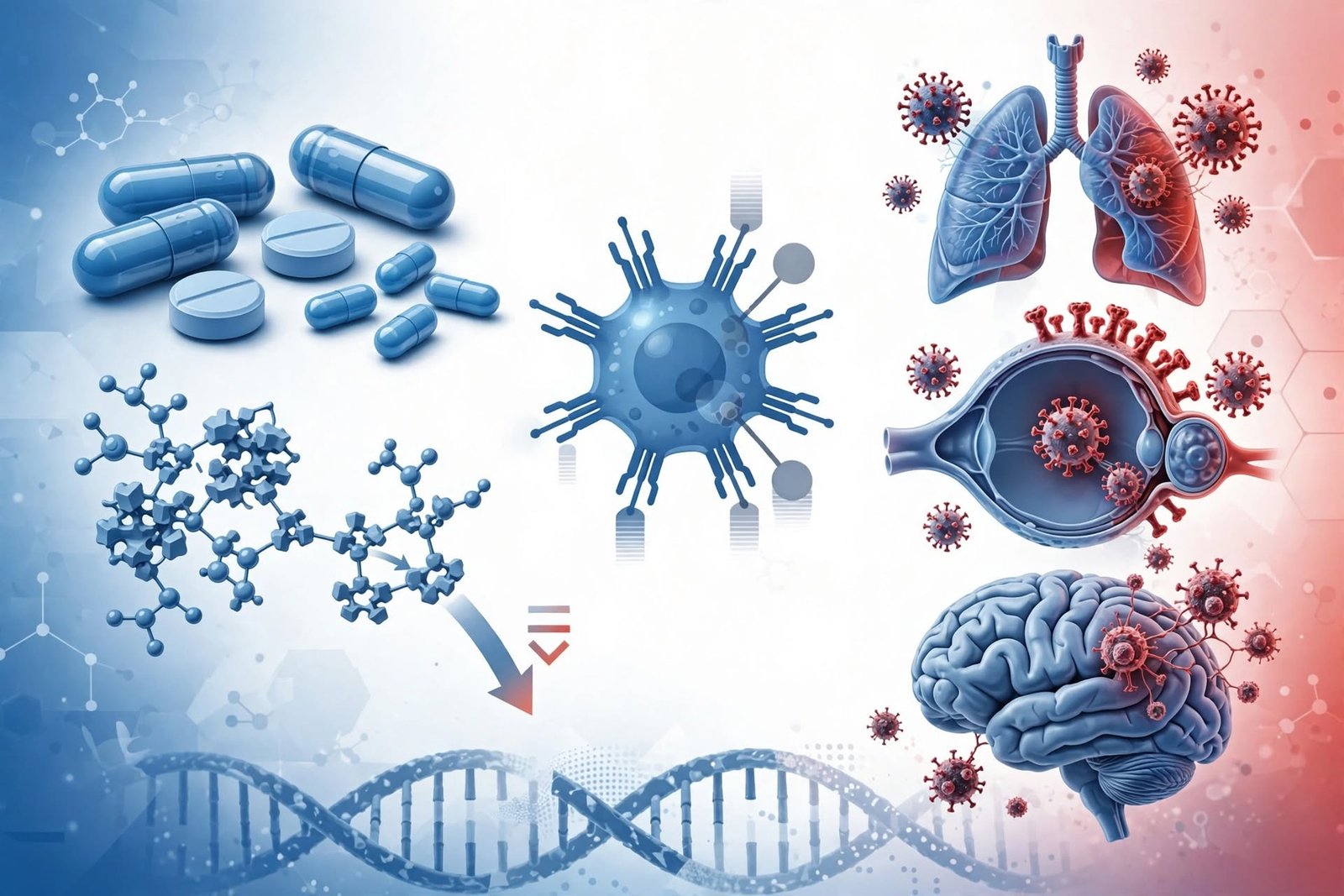 NTNU researchers find JAK inhibitors like baricitinib suppress antiviral immune signaling, making it easier for influenza, adenovirus, SARS-CoV-2 and Rift Valley fever virus to infect cells.