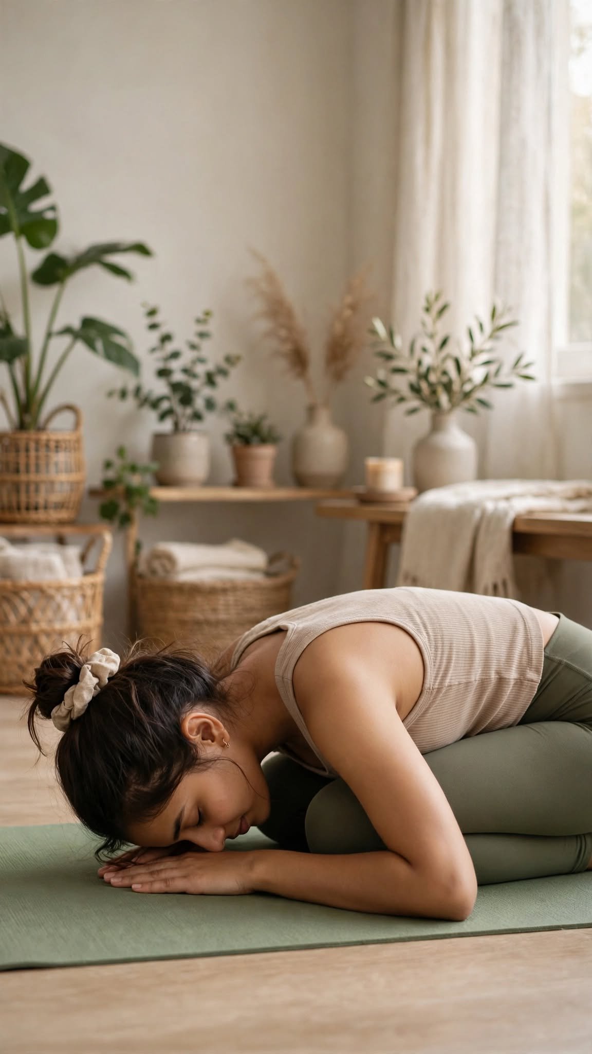 yoga offers gentle release, transforming reactive tight energy into soft flowing calm through mindful breathing, slow movement, and conscious awareness gently effectively.